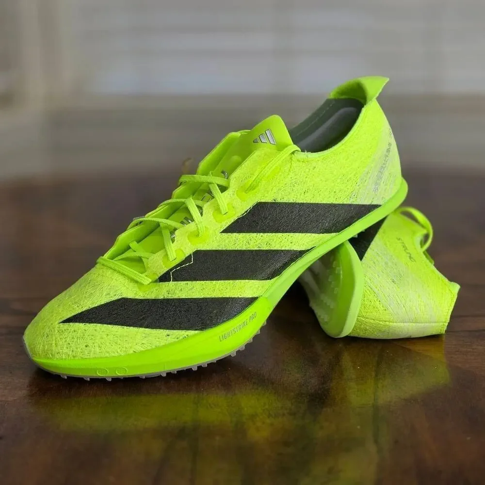 Adidas Adizero Prime SP 3 Strung Spikes Neon Lucid Lemon IH5800 Men’s Size 8.5